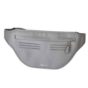 Burberry Brummell Unisex Men’s Calf Leather Belt Bag Cloud Grey Never Used